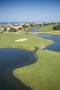 Coastal golf course.