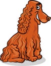 Cocker Spaniel Dog Cartoon Ill...