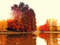 Colorful Autumn Lake