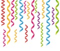Colorful Party Streamers Backg...