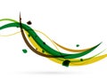 Colorful Spring Lines Conceptu...