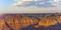 Colorful Sunset at Grand Canyon seen from Mathers Point