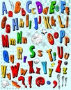 Comic book alphabet