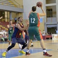 CORDOBA, SPAIN - SEPTEMBER 14: ONDREJ BALVIN G(12) in action during match FC Barcelona (B) vs CB Sevilla (G) (91-85) at the Munici