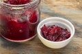 Cranberry sauce