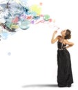 Creative Fashion With Soap Ball
