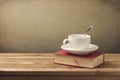 Cup Of Coffee And Book