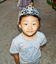 A cute bhutanese girl Royalty Free Stock Photos