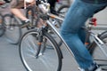Cycling In A City