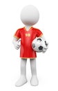 3D White People. Soccer World ...
