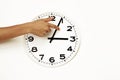Daylight savings time ending, clock reset (DST)