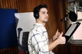 Diogo Morgado in Studio for PlayStation Portugal