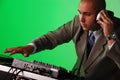 DJ Playing Music.