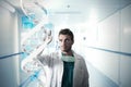 Doctor And Touch Screen