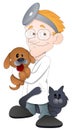Animal Doctor - Cartoon Charac...