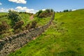 Dry Stone Wall Rolling Green Meadow