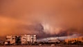 Dust stust storm over Phoenix, Scottsdale,Az, on 12/29/2012 .