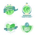 Earth day vectors