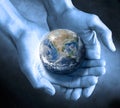 Earth Globe Hands Sustainable