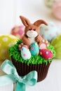 Easter Bunny Cupcake