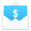 Envelope With Dollar Symbol