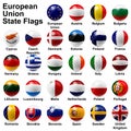 European union state flags