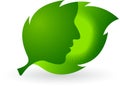 Face Leaf Logo