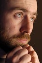 Face Of Sad Man