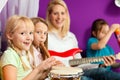 Family Making Music