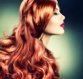 Fashion Red Haired Girl