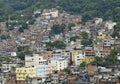 Favela slums rio de janeiro brazil