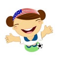 Fifa world cup 2014 usa national football team, businessgirl