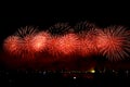 Fireworks on Australian day in Perth 2015