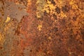 Firey Rust Metal Background Te...