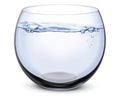 Fish Bowl Isolated. Vector Ill...