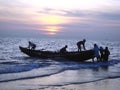 Fishing at Bay of Bengal