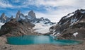 Fitz Roy mountain and Laguna de los Tres,Patagonia