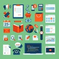 Flat Design Illustration Conc...
