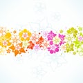 Floral Colorful Background