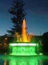 Fountain At Night