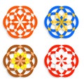 Four Abstract Object