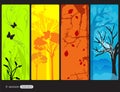 Four Seasons Banners