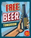 Free beer tomorrow