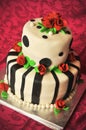 Funky Wedding Cake