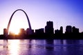 Gateway Arch St. Louis Missouri Skyline