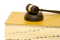 Gavel On Law Book
