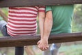 Gay Couple In The Park