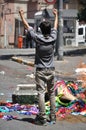 Gezi park protests in istanbul turkey june turkish protestors clash police under excessive use of violence and tear gas a Stock Images