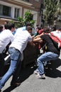 Gezi park protests in istanbul turkey june turkish protestors clash police under excessive use of violence and tear gas a Stock Photo