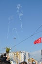 Gezi park protests in istanbul turkey june turkish protestors clash police under excessive use of violence and tear gas a Royalty Free Stock Images